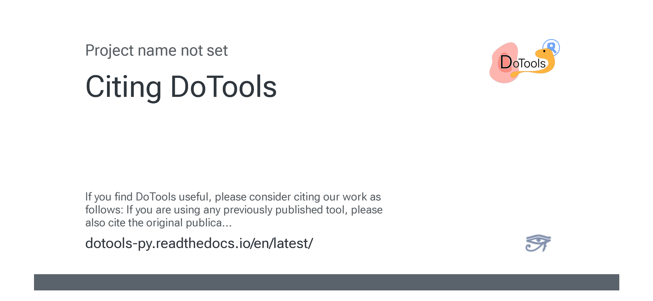 Citing DoTools — DOTools_py
