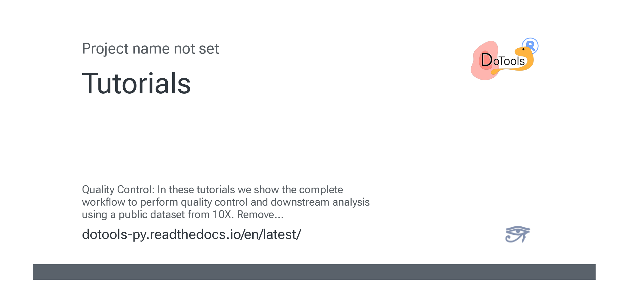 Tutorials — DOTools_py